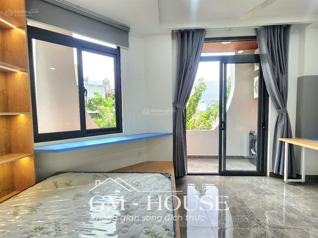 Cho thuê phòng studio/1 pn ban công/ máy giặt riêng/ full nội thất, bùi đình tuý, bình thạnh 40m2
