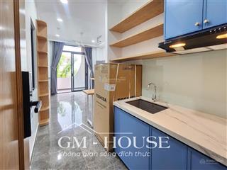 Cho thuê phòng studio/1 pn ban công/ máy giặt riêng/ full nội thất, bùi đình tuý, bình thạnh 40m2
