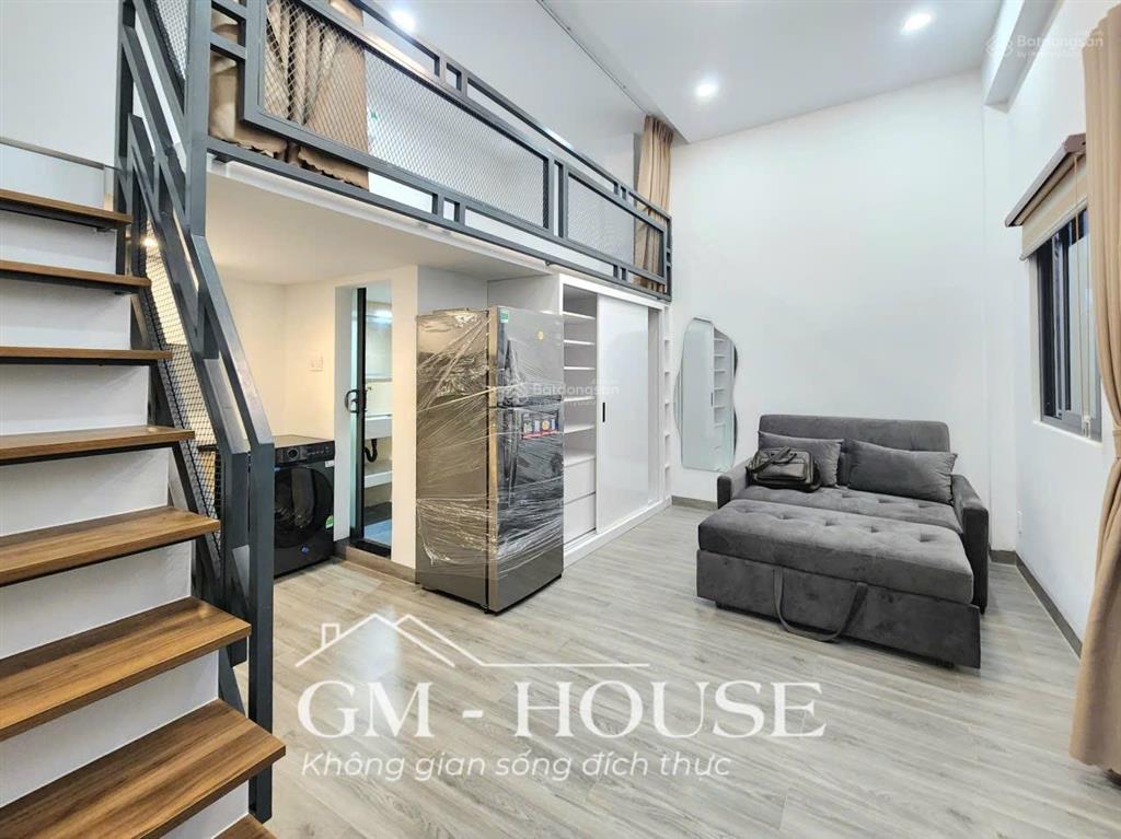 Cho thuê phòng căn hộ có gác, sát hồng bàng, uef, hutech, full nội thất, máy giặt riêng, sạch sẽ