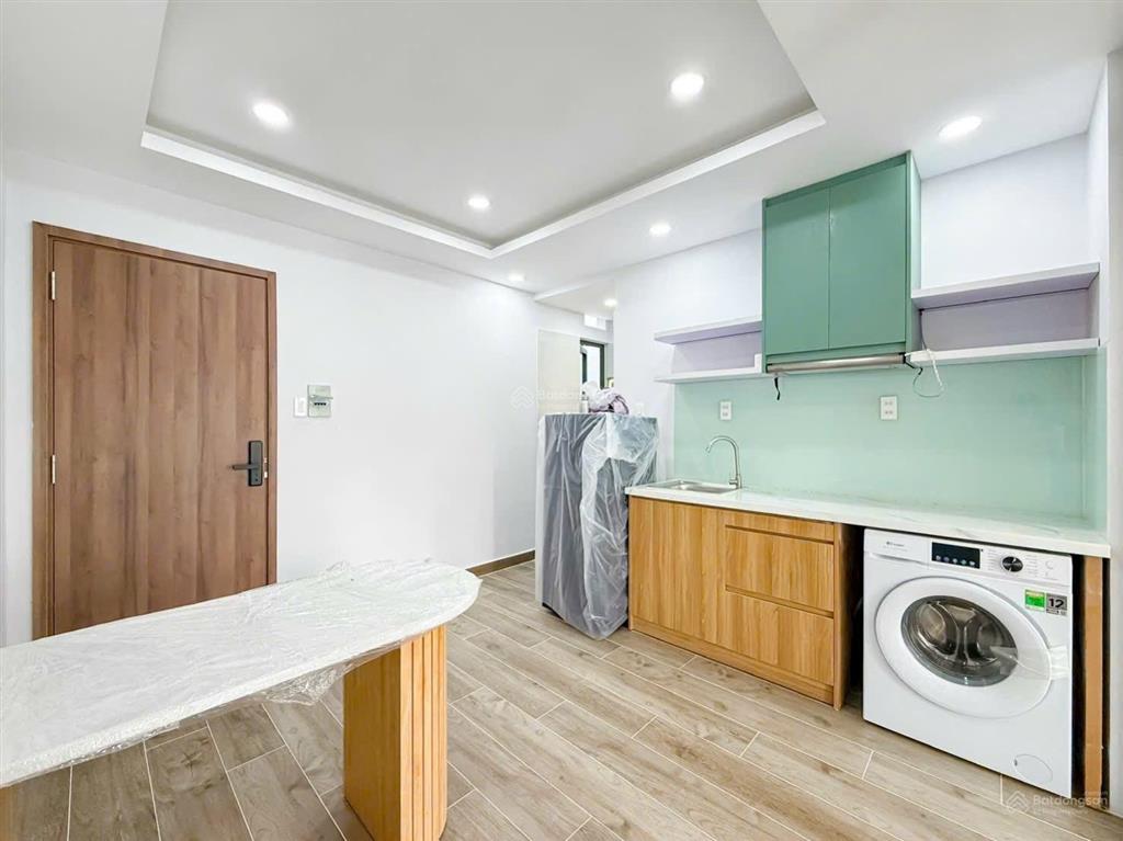 Cho thuê căn hộ 1 phòng ngủ 45m2 sát văn lang đặng thuỳ trâm, bình thạnh full nội thất an ninh