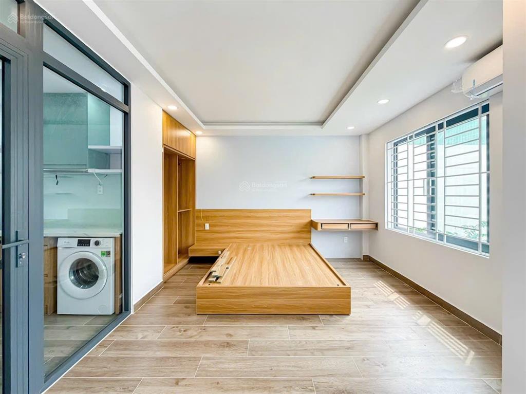 Cho thuê căn hộ 1 phòng ngủ 45m2 sát văn lang đặng thuỳ trâm, bình thạnh full nội thất an ninh