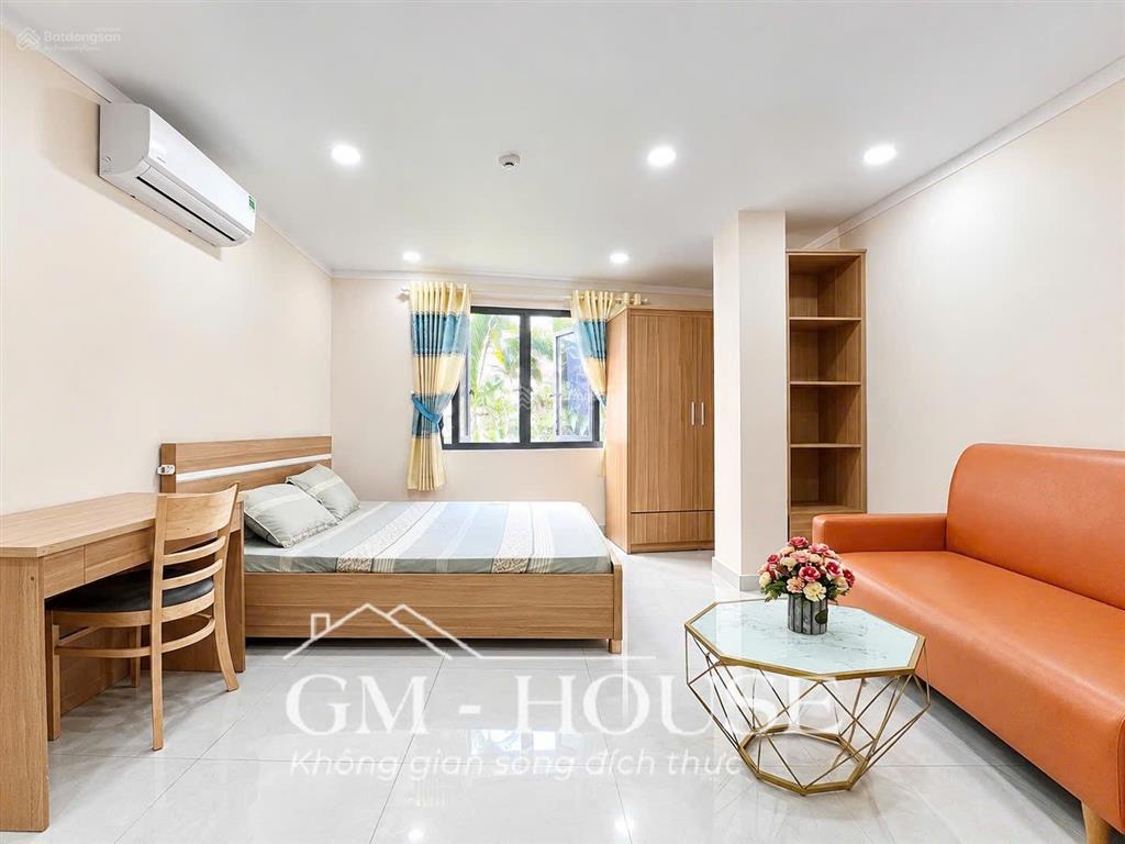 Cho thuê căn hộ studio full nội thất tốt, thang máy, gần landmark81, sala, nguyễn hữu cảnh an ninh