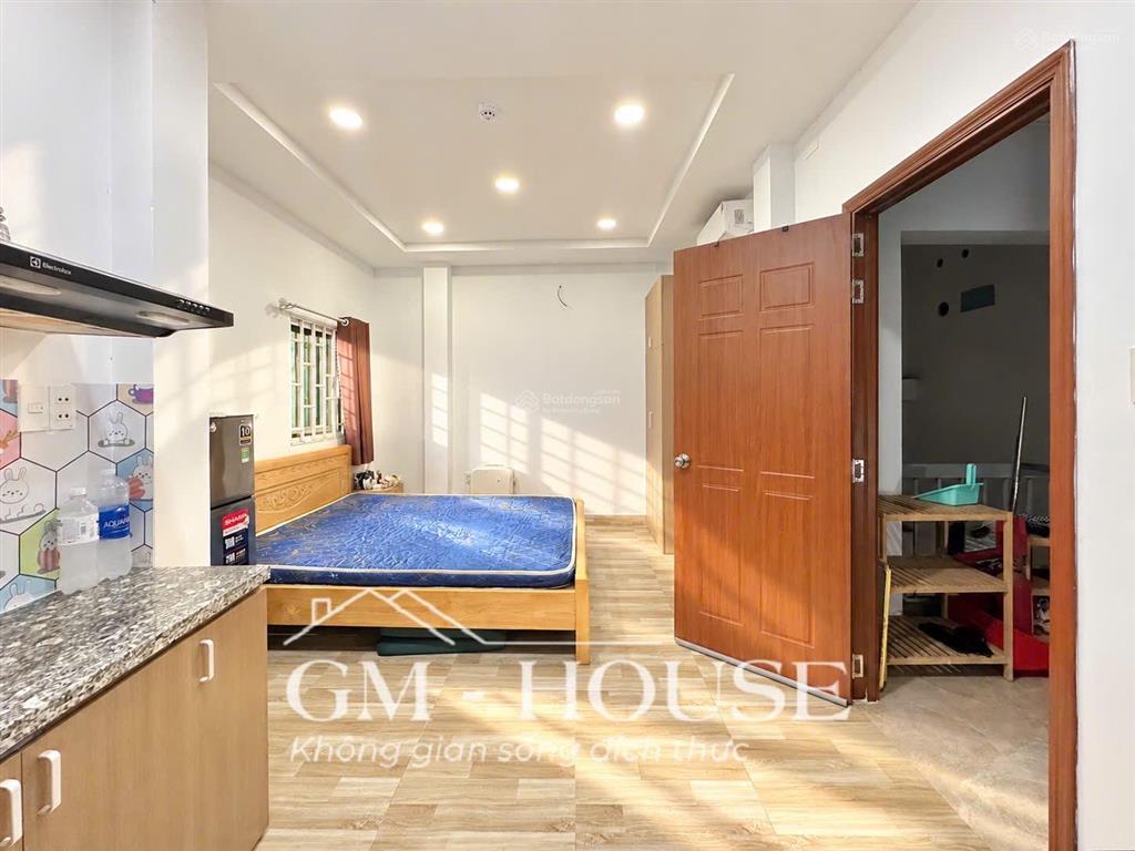 Cho thuê căn hộ studio chỉ 4tr9, full nội thất, chu văn an, bình thạnh, sát q1, q3, an ninh