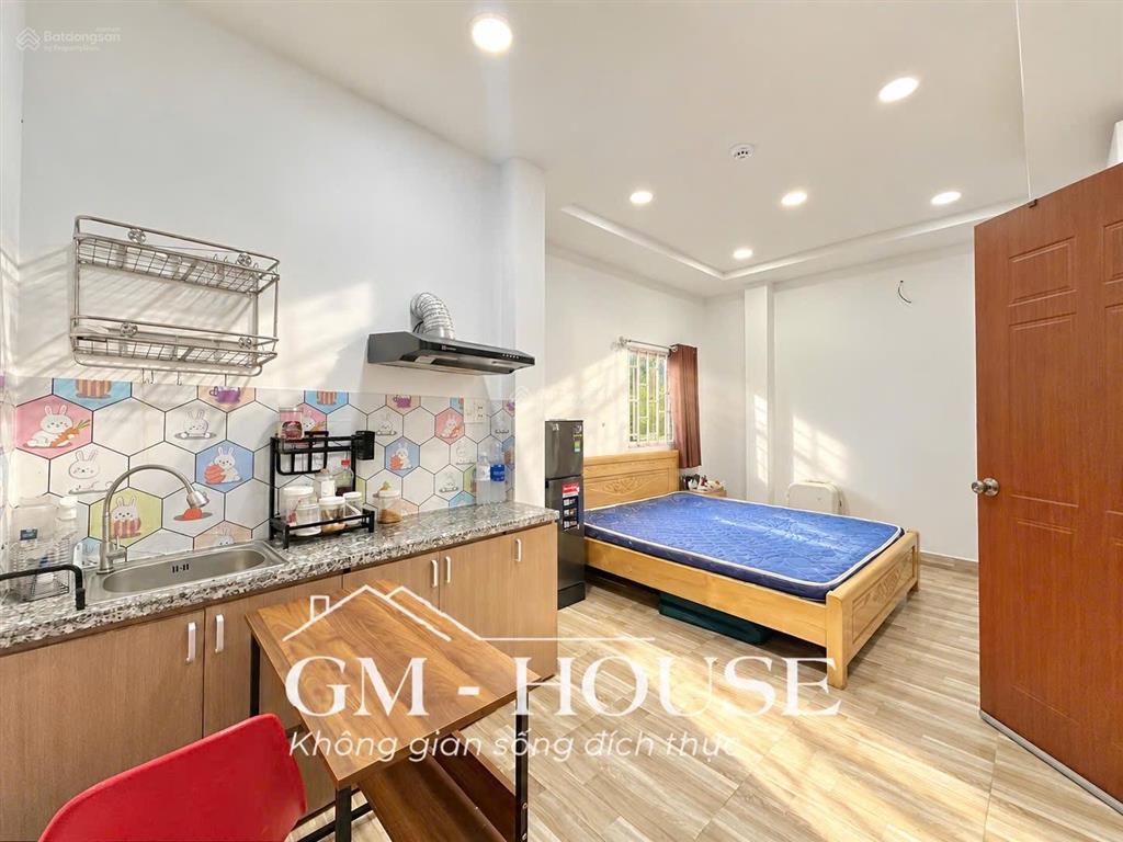 Cho thuê căn hộ studio chỉ 4tr9, full nội thất, chu văn an, bình thạnh, sát q1, q3, an ninh