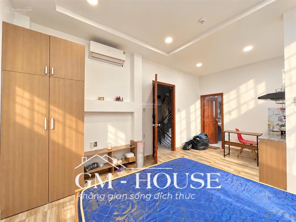 Cho thuê căn hộ studio chỉ 4tr9, full nội thất, chu văn an, bình thạnh, sát q1, q3, an ninh