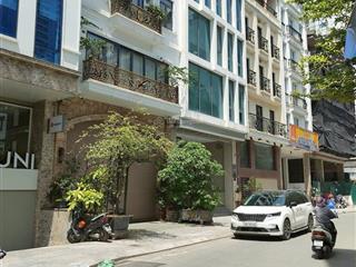 Bán nhà mặt ngõ 603 lạc long quân  8 tầng thang máy  48m  kinh doanh, đường 3 ô tô tránh vỉa hè