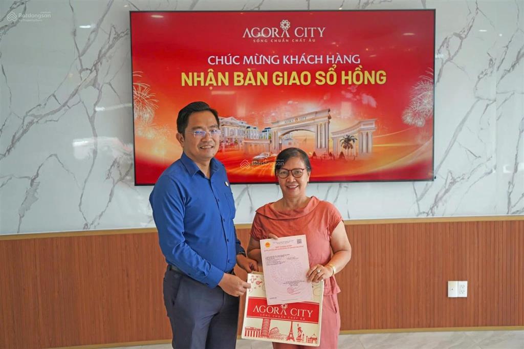 Pháp lý minh bạch "tấm thẻ bảo hành" cho nhà đầu tư agora city