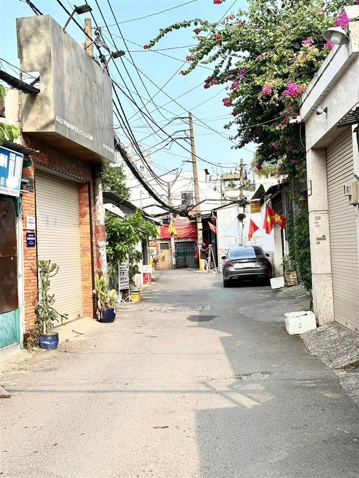 Nhà mới hxh 6m đối diện công viên chỉ 4.86 tỷ 56m2 mt hẻm tiện kinh doanh đa ngành nghề
