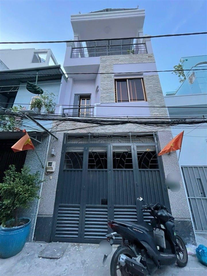 Nhà 2 mặt tiền trước sau xe hơi vào nhà 4 tầng, 5pn hẻm 5m huỳnh tấn phát q7. chỉ 7 tỷ hơn