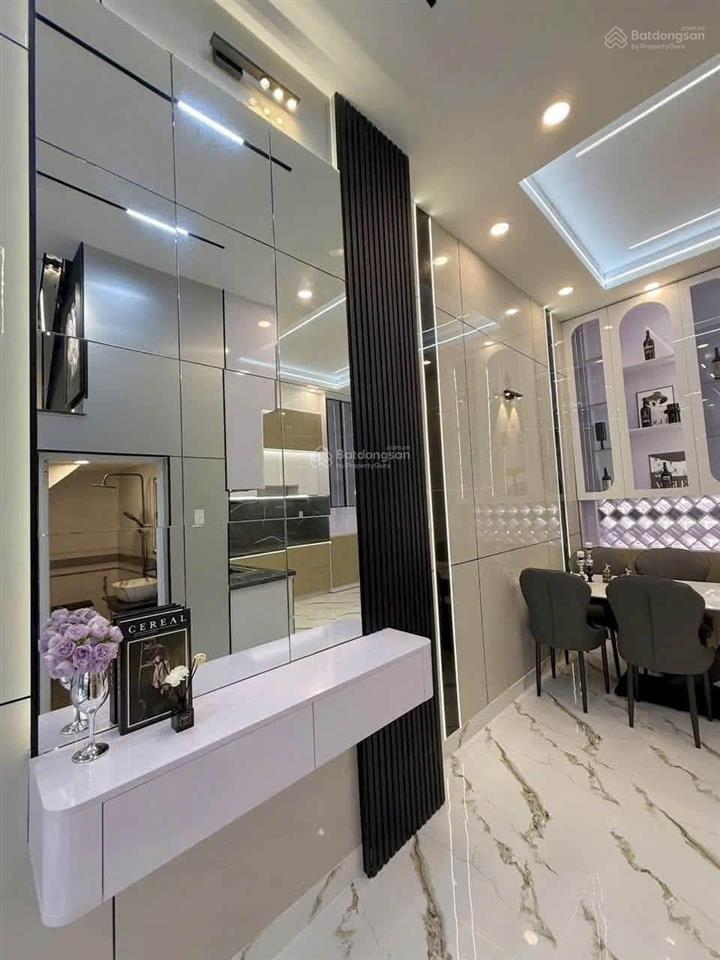 Nhà đẹp hẻm xe hơi huỳnh tấn phát 5,96 tỷ. 54m2, 3pn, 2 tầng + sân thượng