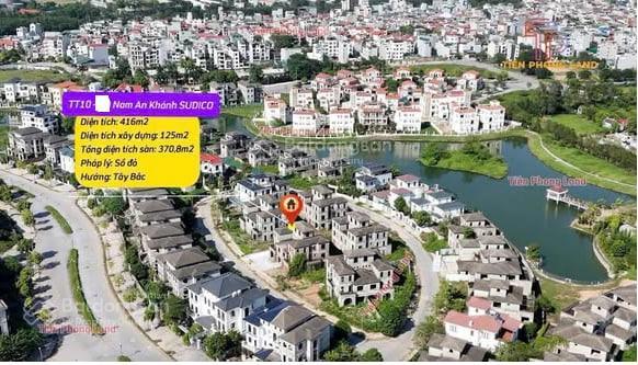 Bán biệt thự nam an khánh  giá đầu tư 100 triệu/ m2, sổ đỏ sẵn sàng giao dịch