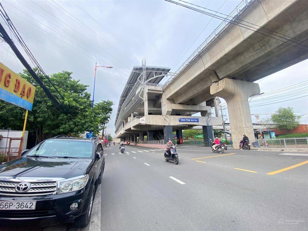 Ngay ga metro bình thái, nguyễn văn bá, thủ đức  103m2 2 mặt tiền 8 tỷ  giá siêu nét