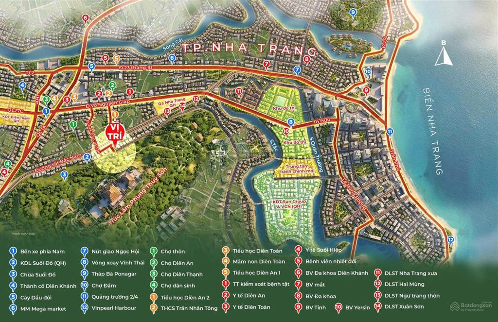 Đất thôn an ninh, diên an. phía tây nha trang, chỉ 700tr/nền sổ đỏ full thổ cư