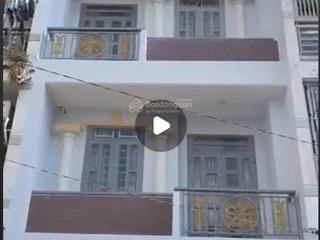 Cho thuê nhà ngang 4m x 12m, nhà 1 trệt 2 tầng 1 sân thượng