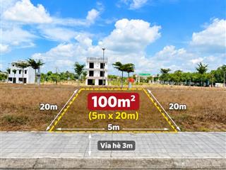 Chỉ 5 triệu mỗi tháng sở hữu ngay 100m2 đất full thổ cư - Sổ hồng riêng - Cạnh nút giao cao tốc