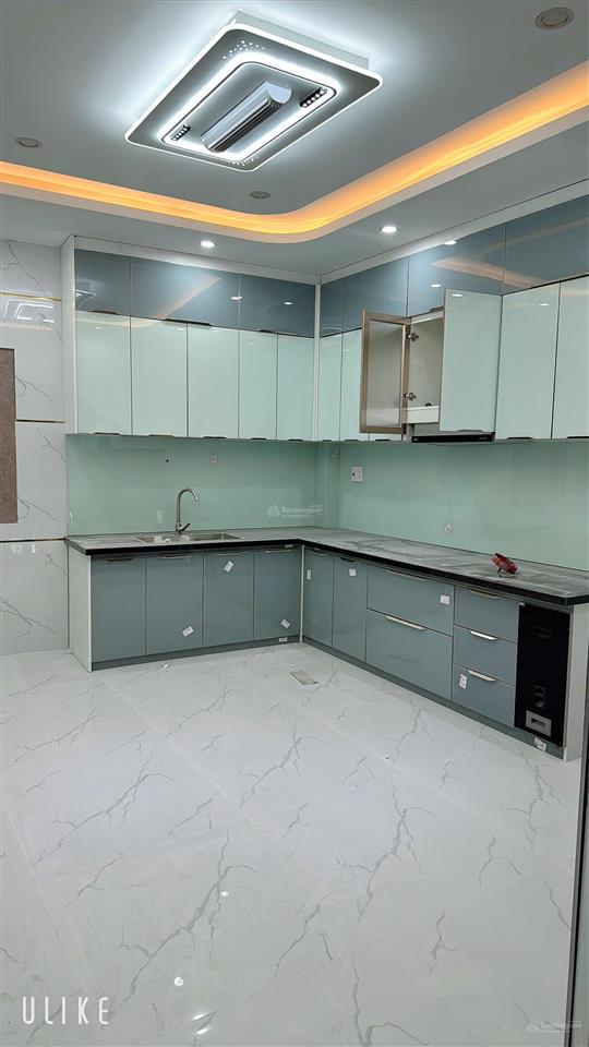 Nhà mới xây thạch lam (4x14m)  3.5 tấm  xe hơi trong nhà  tặng nội thất  giá 7.7 tỷ