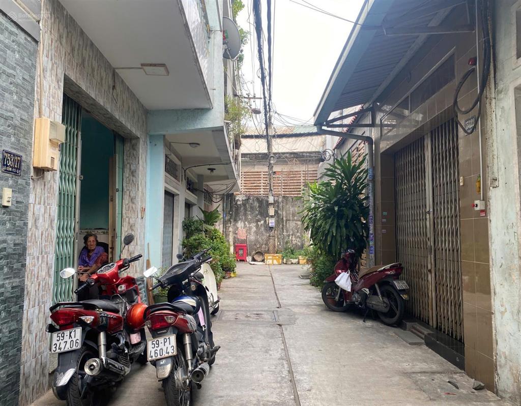 Bán nhà hẻm 753/15 lò gốm, quận 6, 244m2, chính chủ bán gấp 15 tỷ còn tl (61tr/m2)