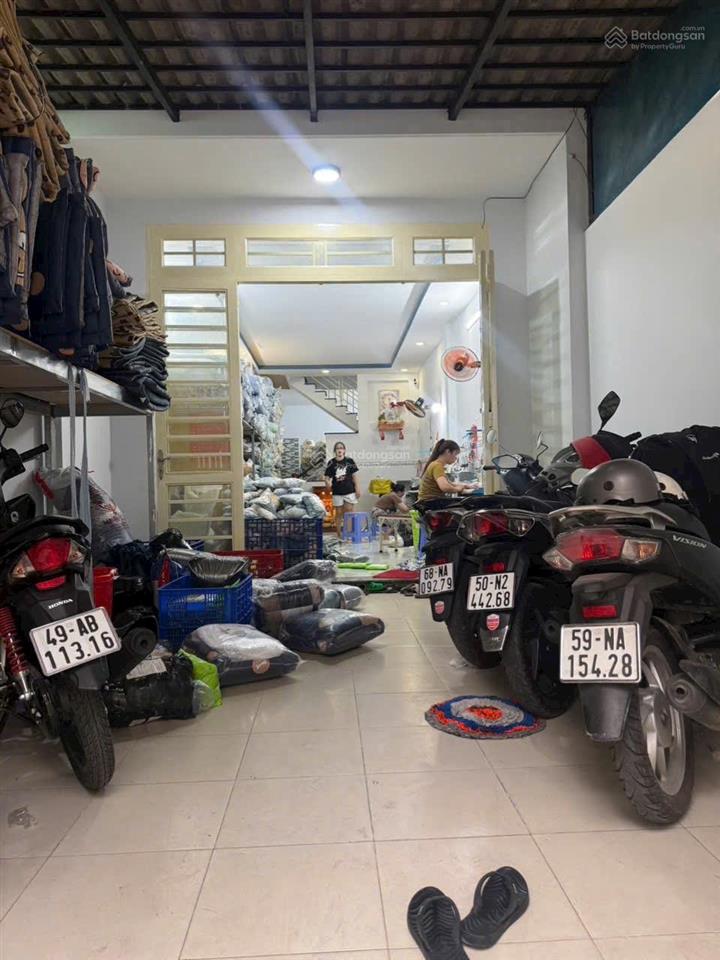 Nhà mặt tiền kênh tham lương  đường nhựa 7 m  trệt 1 lầu 3pn  sàn btct hỗ trợ vay ngân hàng