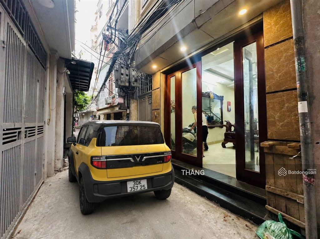 Bán nhà thanh nhàn lạc trung, 62m, 5 tầng, lô góc, ô tô đỗ cửa. giá 11 tỷ nhỉnh có bớt.