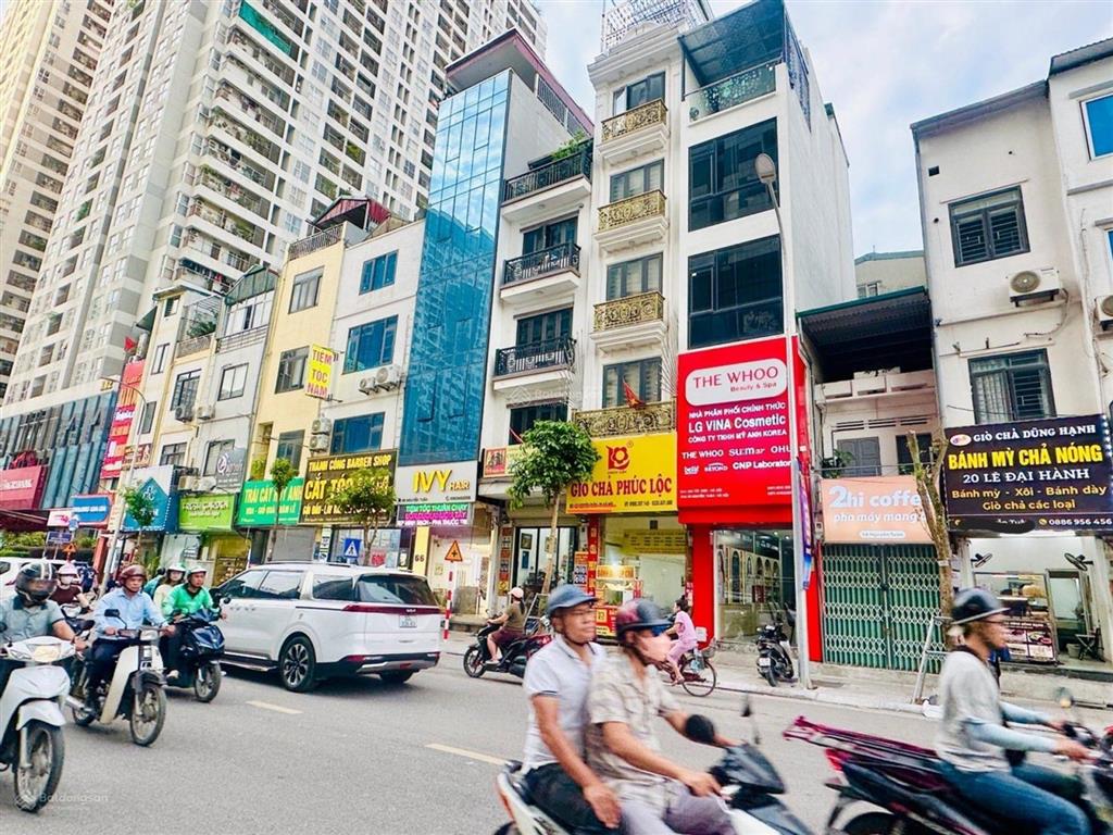 Bán nhà mặt phố đền lừ 60m2, 7t  mt 4.2m  dòng tiền 50tr/tháng  sổ đỏ chính chủ. chủ rất cần bán