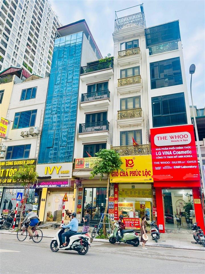 Bán nhà mặt phố đền lừ 60m2, 7t  mt 4.2m  dòng tiền 50tr/tháng  sổ đỏ chính chủ. chủ rất cần bán