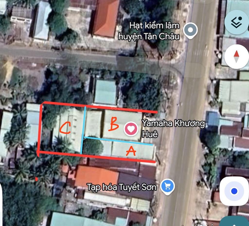 Bán shop house tân châu sẵn showroom & kho kiên cố