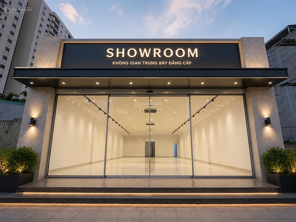 Cho thuê mặt bằng showroom/văn phòng  300m2 trống suốt  phường an khánh