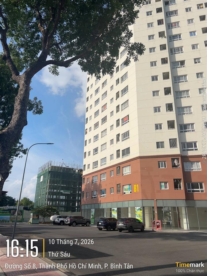 Xách vali vào ở green tower 2pn