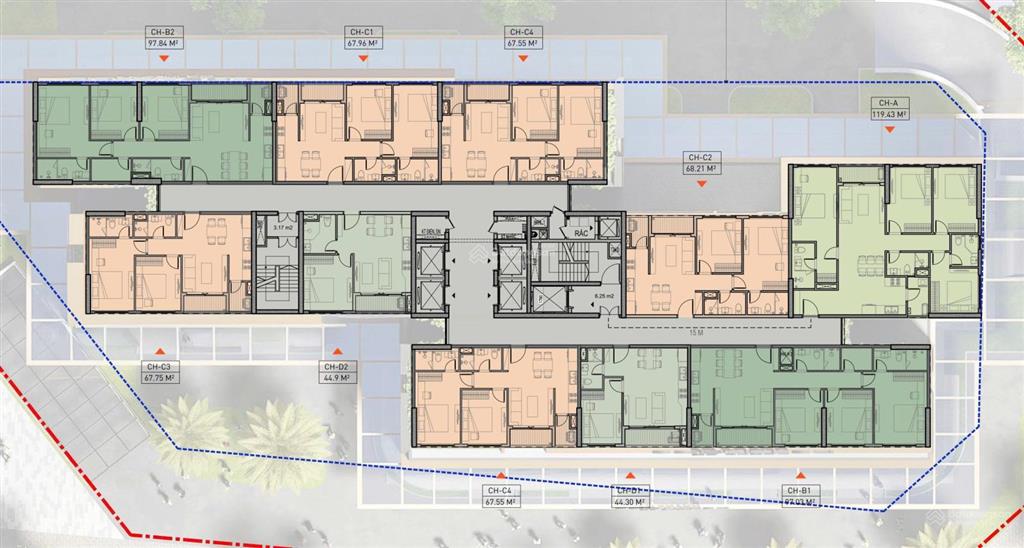 Chung cư metro tower an khánh mặt đường 3.5 chỉ 73tr/m đối diện smart city quỹ căn cđt 0981 155 ***