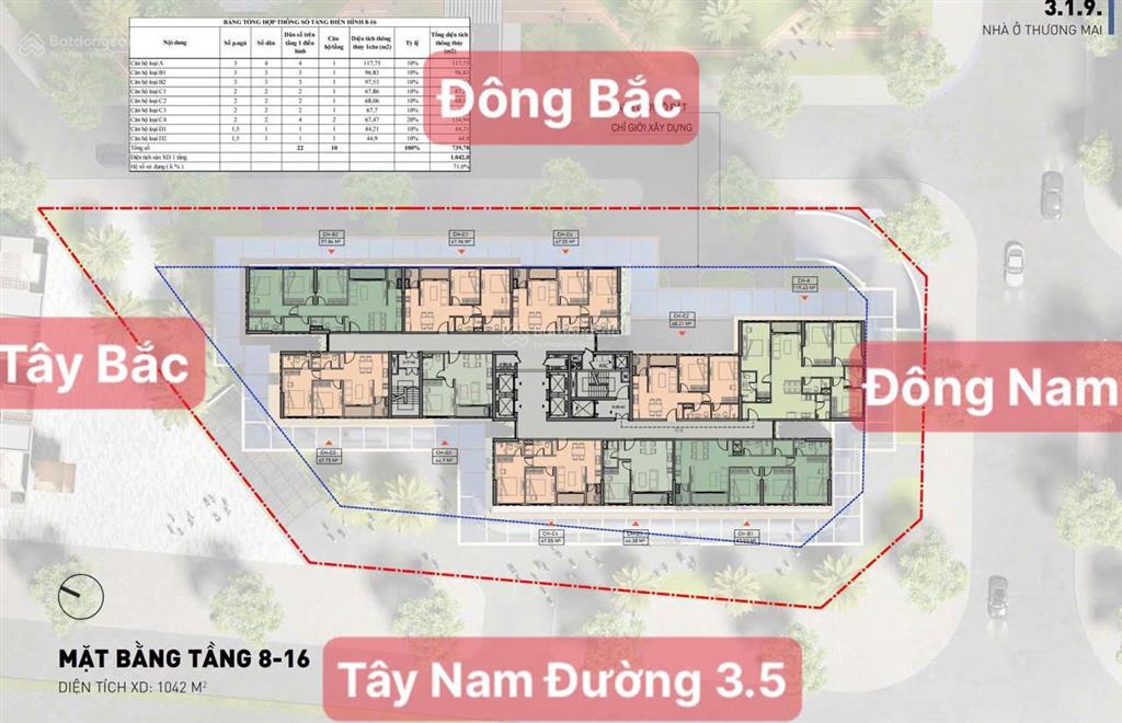 Chung cư metro tower an khánh mặt đường 3.5 chỉ 73tr/m đối diện smart city quỹ căn cđt 0981 155 ***