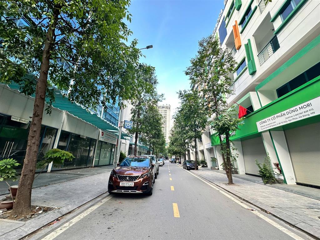 34.5 tỷ chính chủ bán galaxy, vạn phúc hà đông 101m2, 6 tầng mt 6m thang máy trục chính kinh doanh