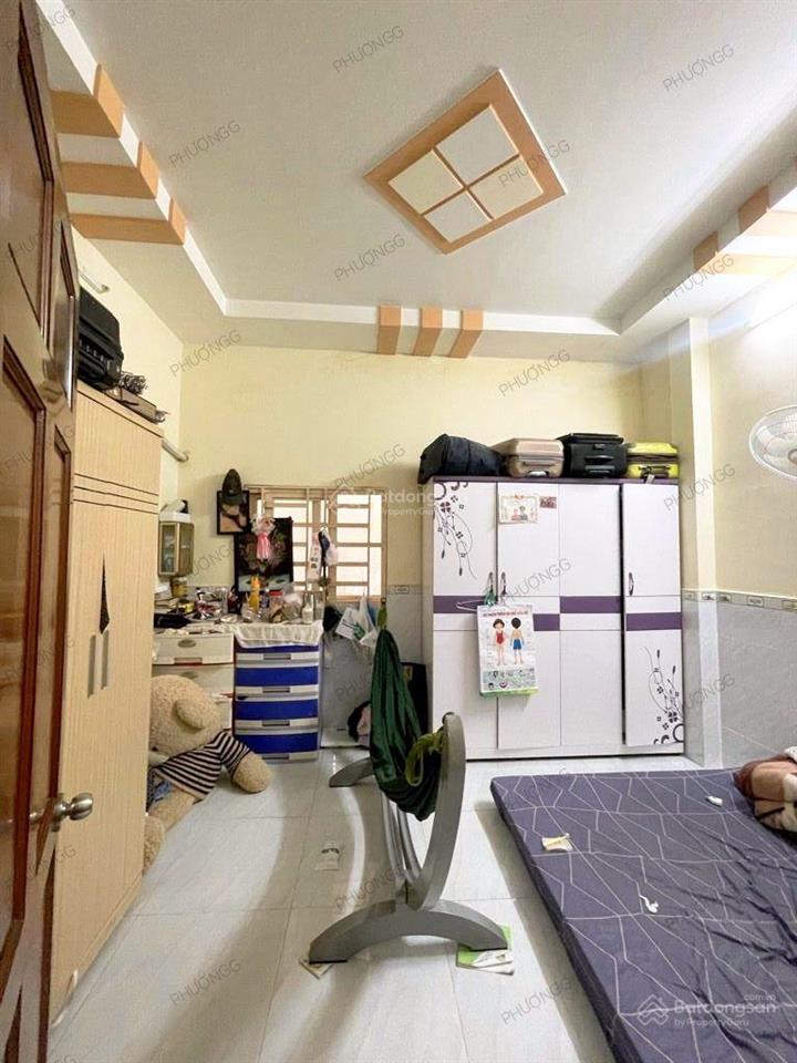 Nhà 3 tầng khu đồng bộ chủ giảm 250 triệu phường phú định q8  4 phòng hẻm trước nhà hơn 3m 4.85