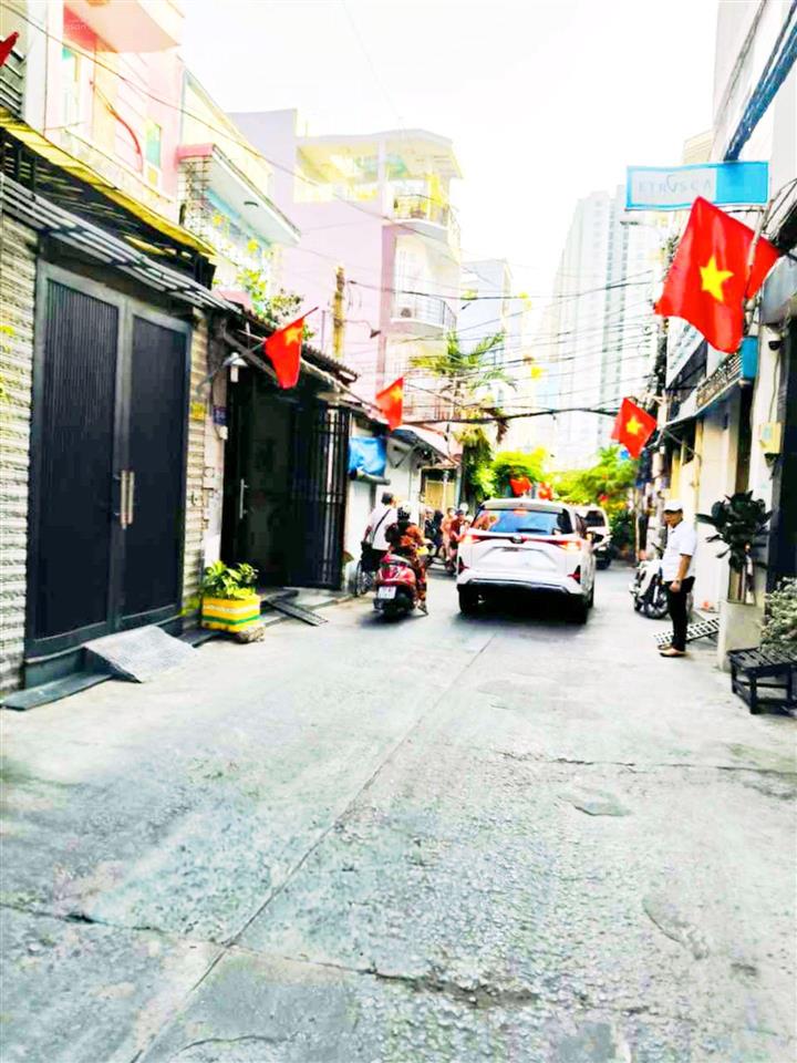 Gần parcmall cao lỗ q.8  khu hiện hữu cao tầng  nhà 2 tầng  hẻm xe hơi  3x14  nhỉnh 5 tỷ