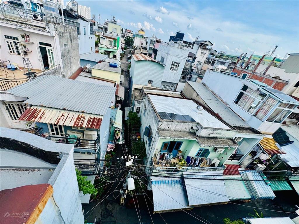 Hẻm thông 4m  5 tầng btct  nguyễn duy quận 8  4pn  nở hậu tài lộc  hoàn công đủ  6,3 tỷ
