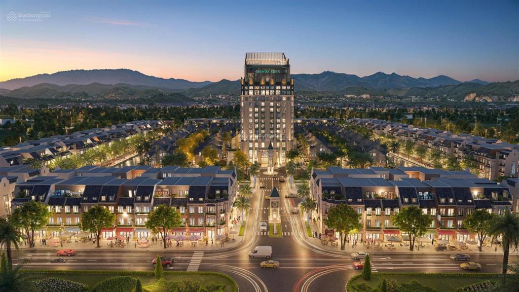 Shophouse khoáng nóng làng thụy sĩ thanh thủy. sở hữu ngay chỉ với 5 tỷ. dòng tiền 30tr/ tháng