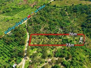 Bán đất nhà vườn 504,3m2 chỉ 159 tr