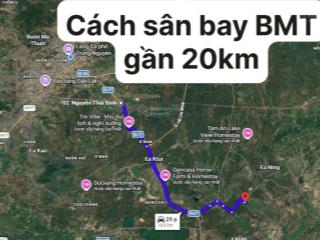 Đất thổ cư tại cư kiun cách sân bay buôn ma thuột gần 20km