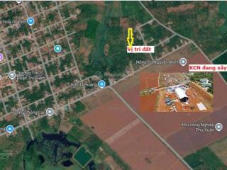 Chính chủ giảm giá cần bán đất cạnh kcn phú xuân, 2 lô liền kề