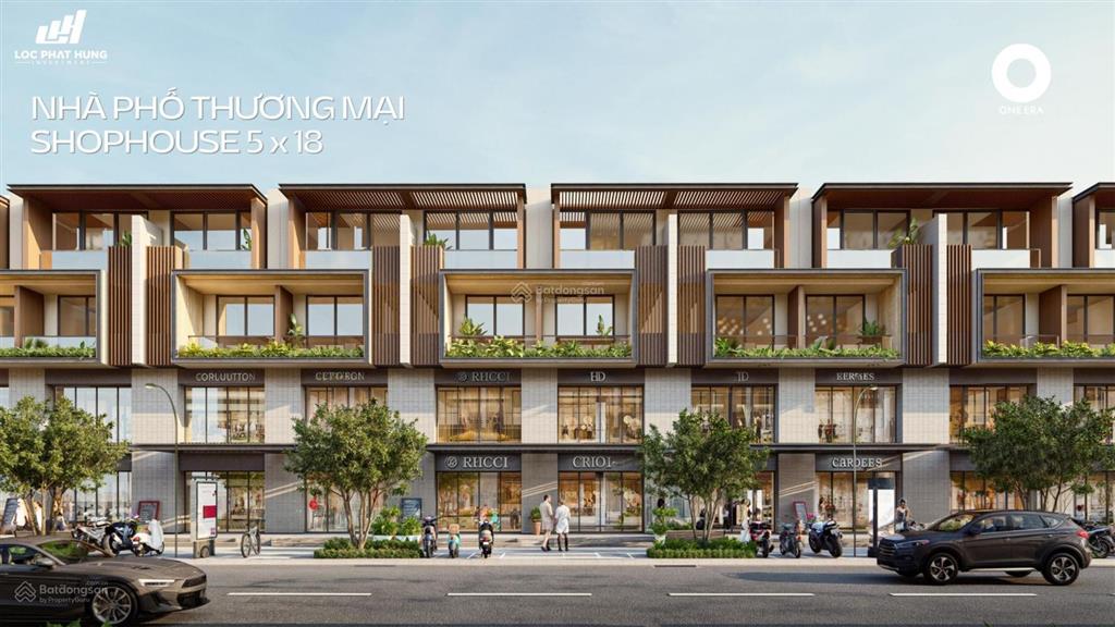 Shophouse và nhà phố liền kề tại siêu đô thị tỷ usd  one era