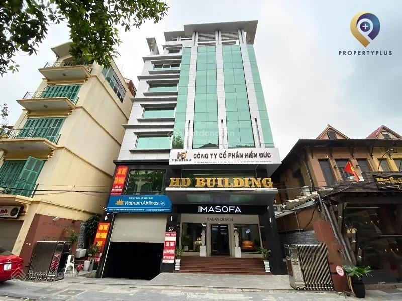 Cho thuê văn phòng tại 57 trần quốc toản, hoàn kiếm, dt 183m2, vị trí trung tâm, mặt đường lớn