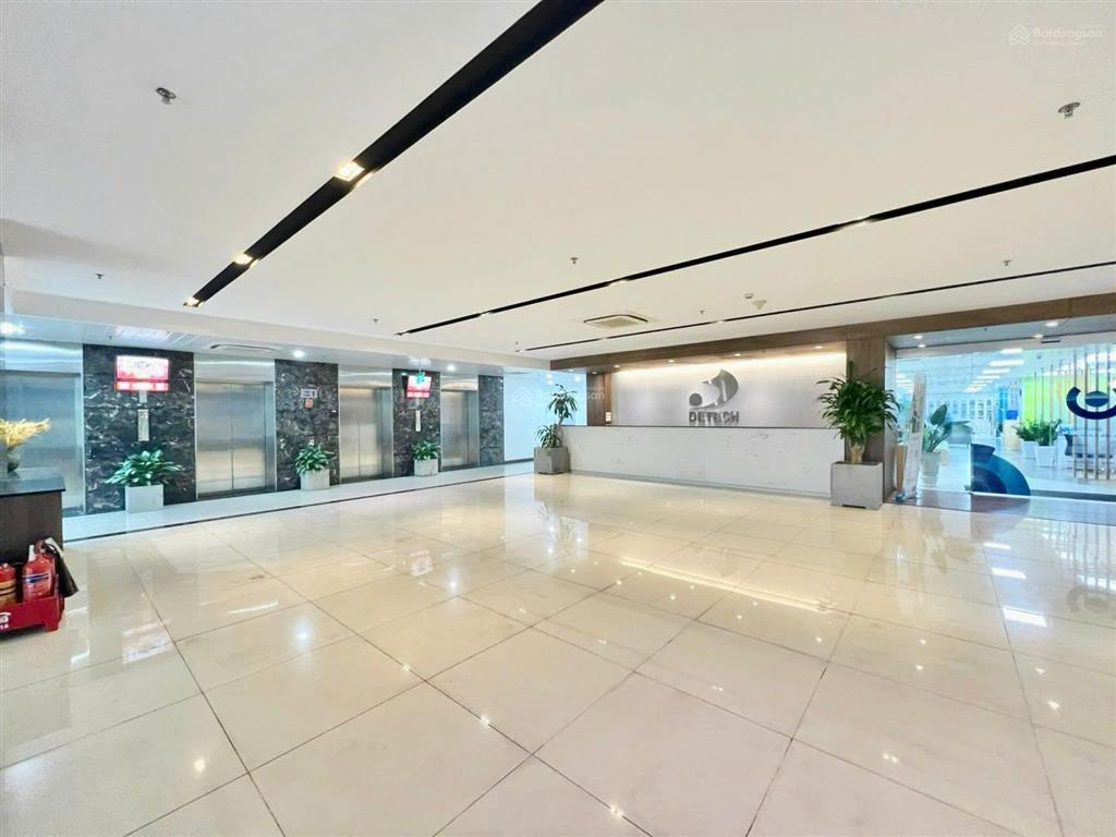 Văn phòng hạng b siêu đẹp tại detech nguyễn phong sắc, diện tích 464m2 có cắt lẻ, full tiện ích