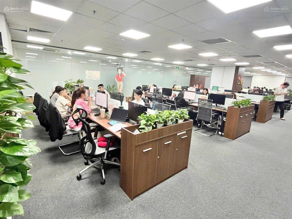 Văn phòng hạng b siêu đẹp tại detech nguyễn phong sắc, diện tích 464m2 có cắt lẻ, full tiện ích