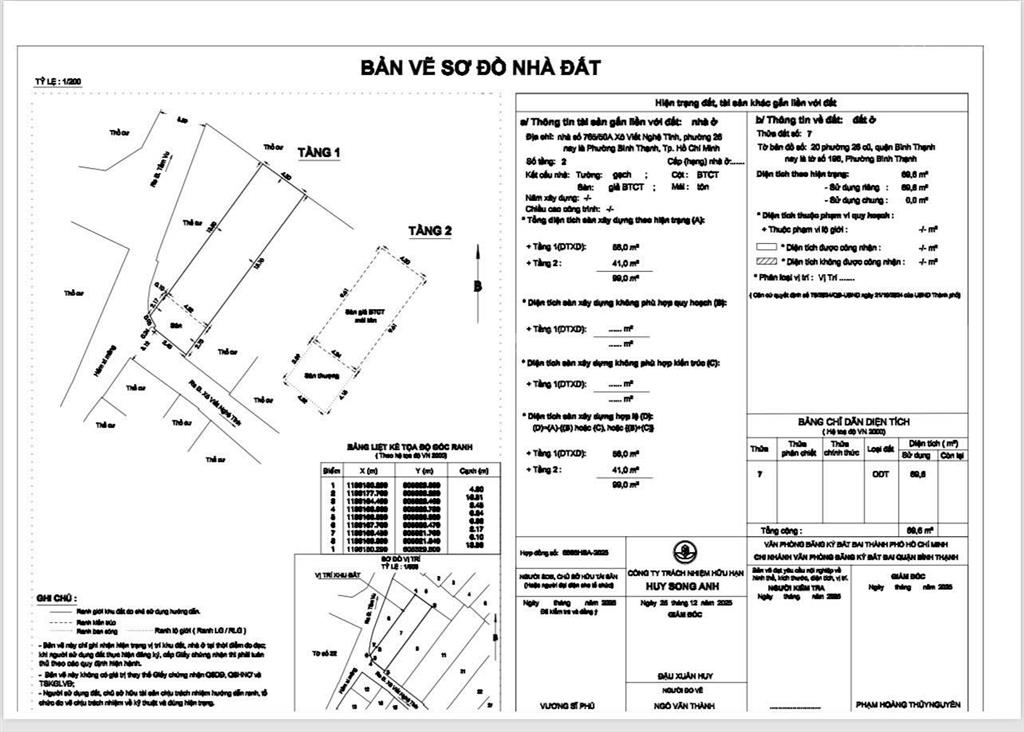 Hẻm xe hơi thông  công viên tầm vu  bình thạnh  2 tầng  64m2  7.7 tỷ tl