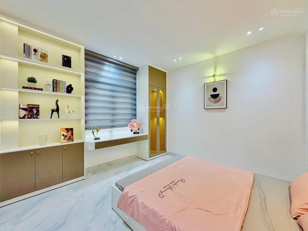 Hẻm 4m tú mỡ  gò vấp  nhà 4 tầng mới đẹp  55.2m2  8.98 tỷ tl