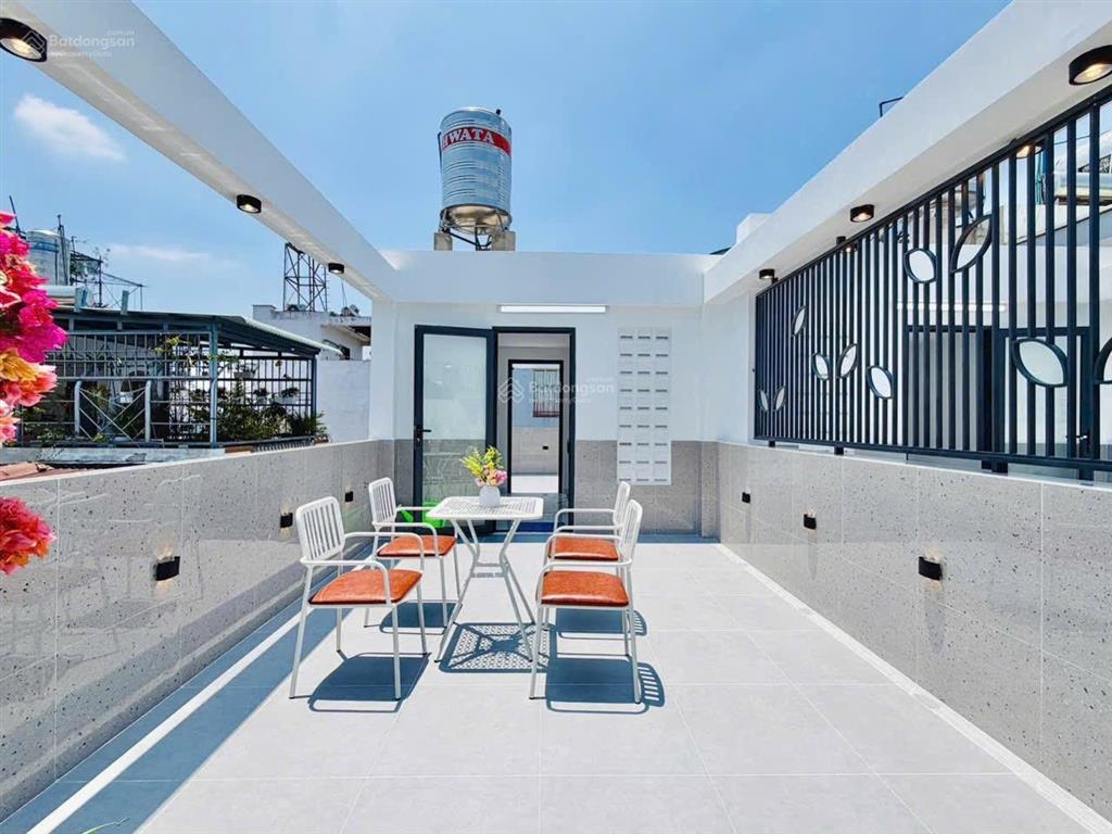 Hẻm 4m tú mỡ  gò vấp  nhà 4 tầng mới đẹp  55.2m2  8.98 tỷ tl