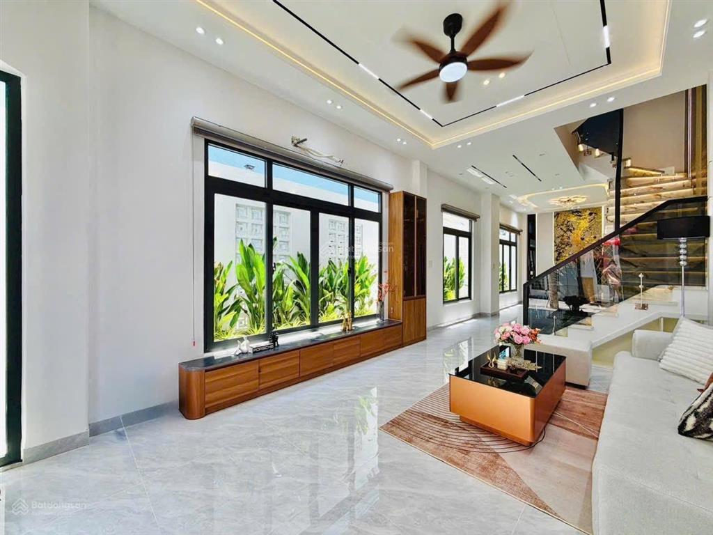 Hẻm 4m tú mỡ  gò vấp  nhà 4 tầng mới đẹp  55.2m2  8.98 tỷ tl