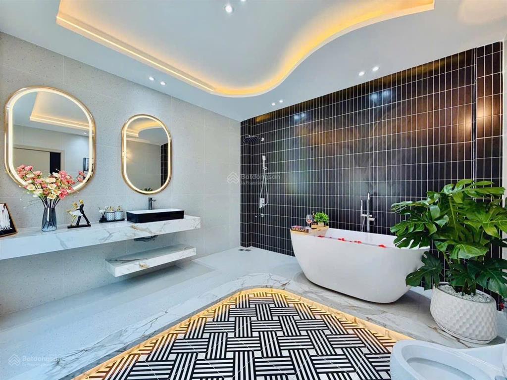 Hẻm 4m tú mỡ  gò vấp  nhà 4 tầng mới đẹp  55.2m2  8.98 tỷ tl