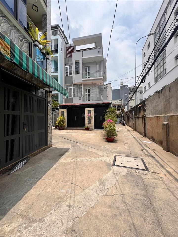 Hẻm xe hơi khu phan xích long, phú nhuận  4 tầng đúc  37.3m2  7.5 tỷ tl