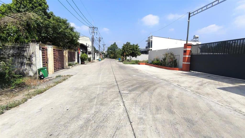 7x16 109m2 có 85m2 tc đất ở hiện hữu shr mặt tiền đường 387 tân an hội 1 tỷ 4