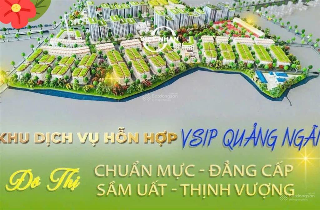 Chính chủ e cắt lỗ 1 lô đất nền tại khu đô thị vsip quảng ngãi